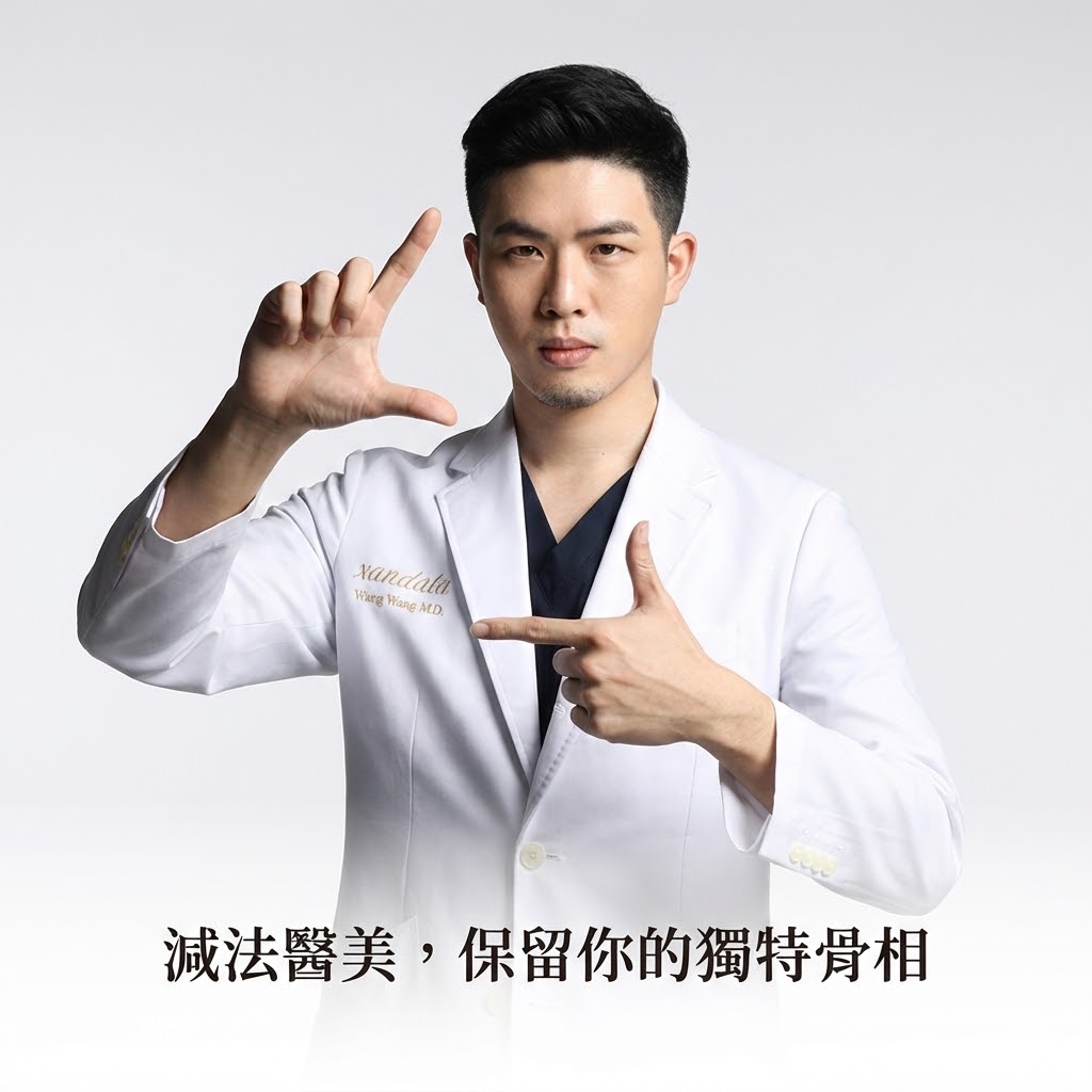 術後骨相美感示意