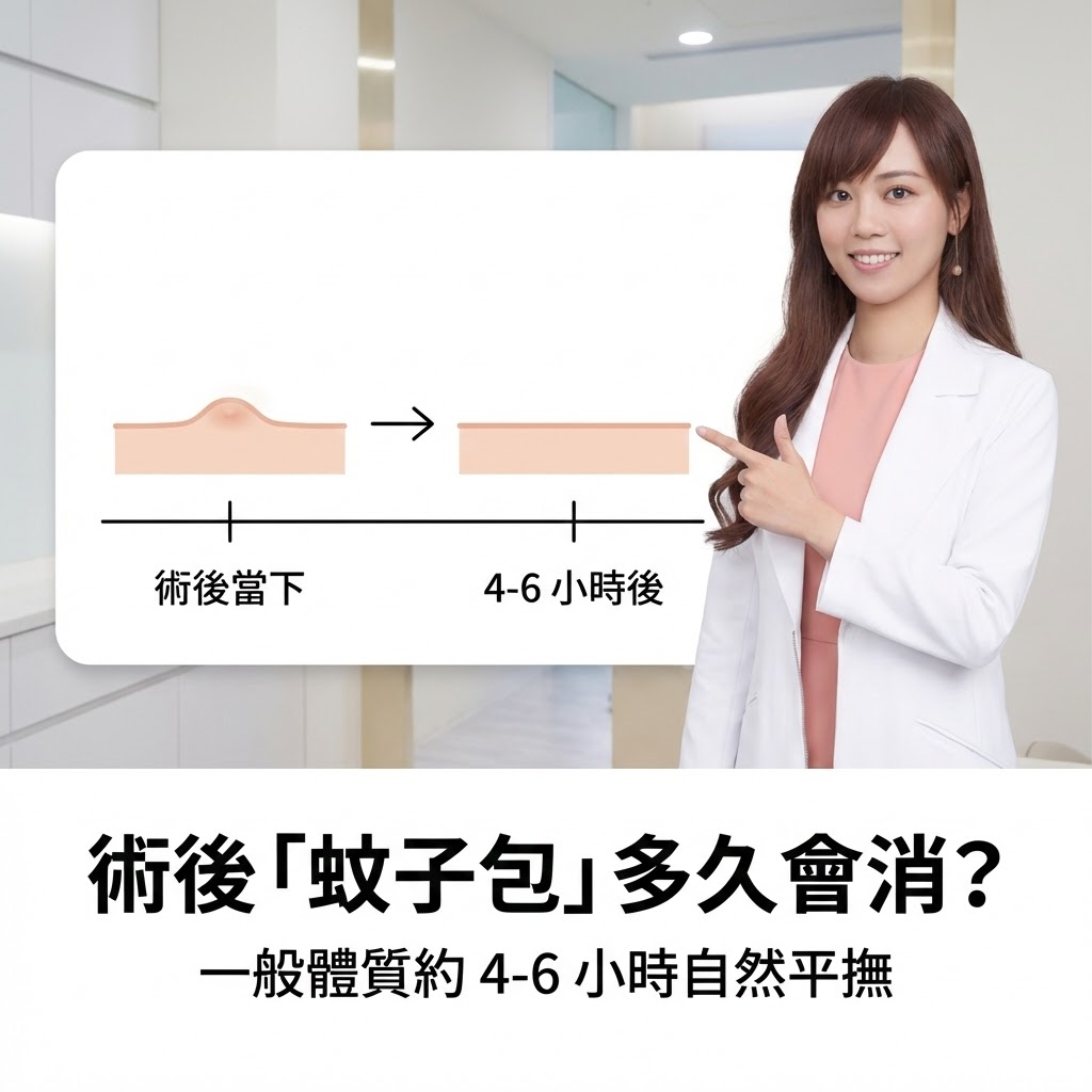 術後恢復期示意