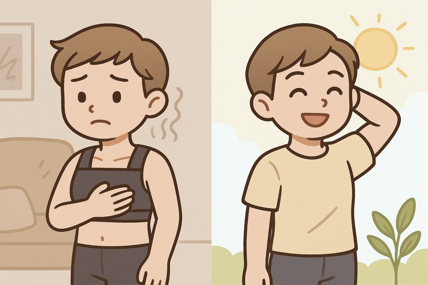 適合平胸手術的族群示意圖
