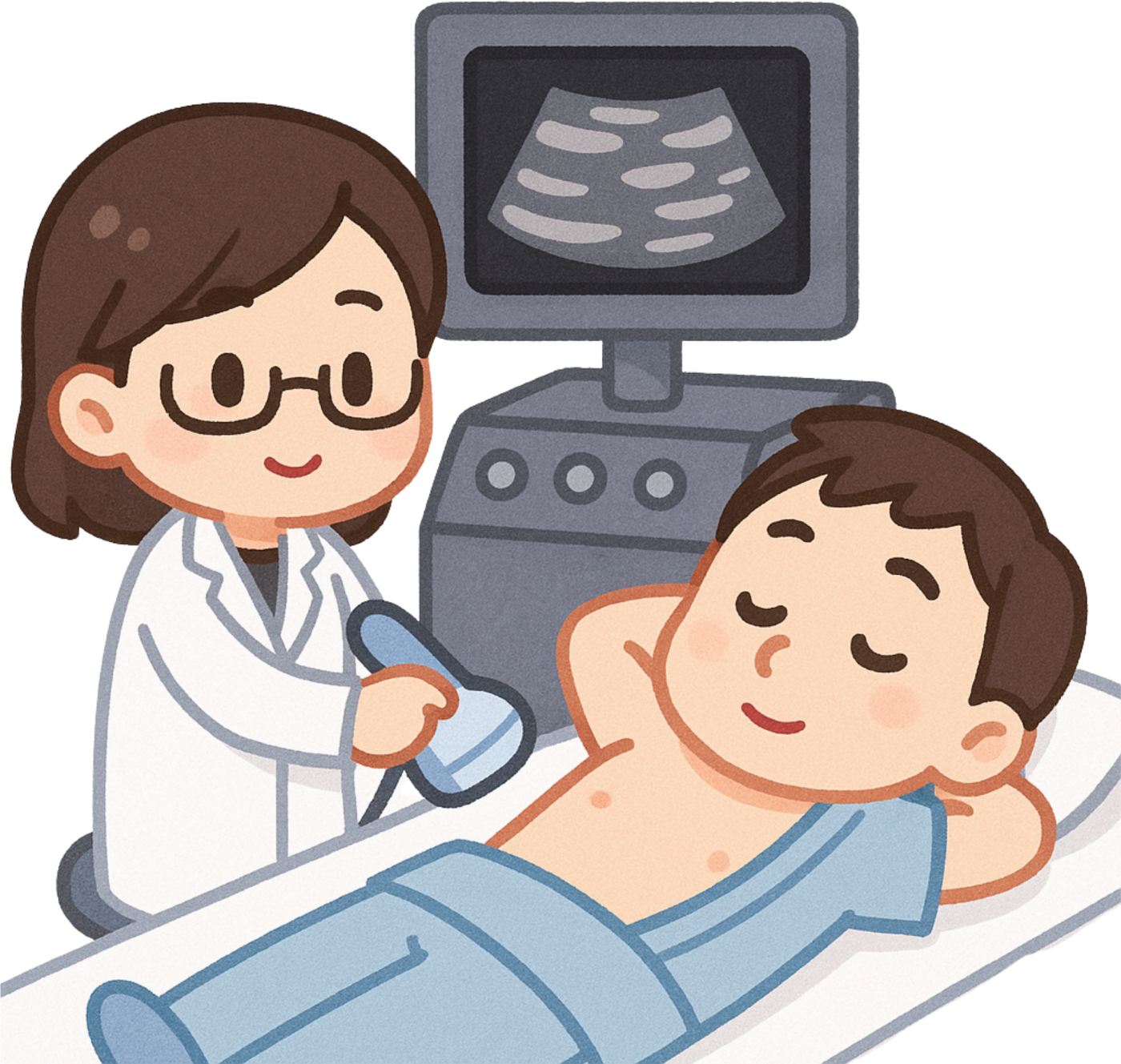 男性女乳症乳房超音波檢查