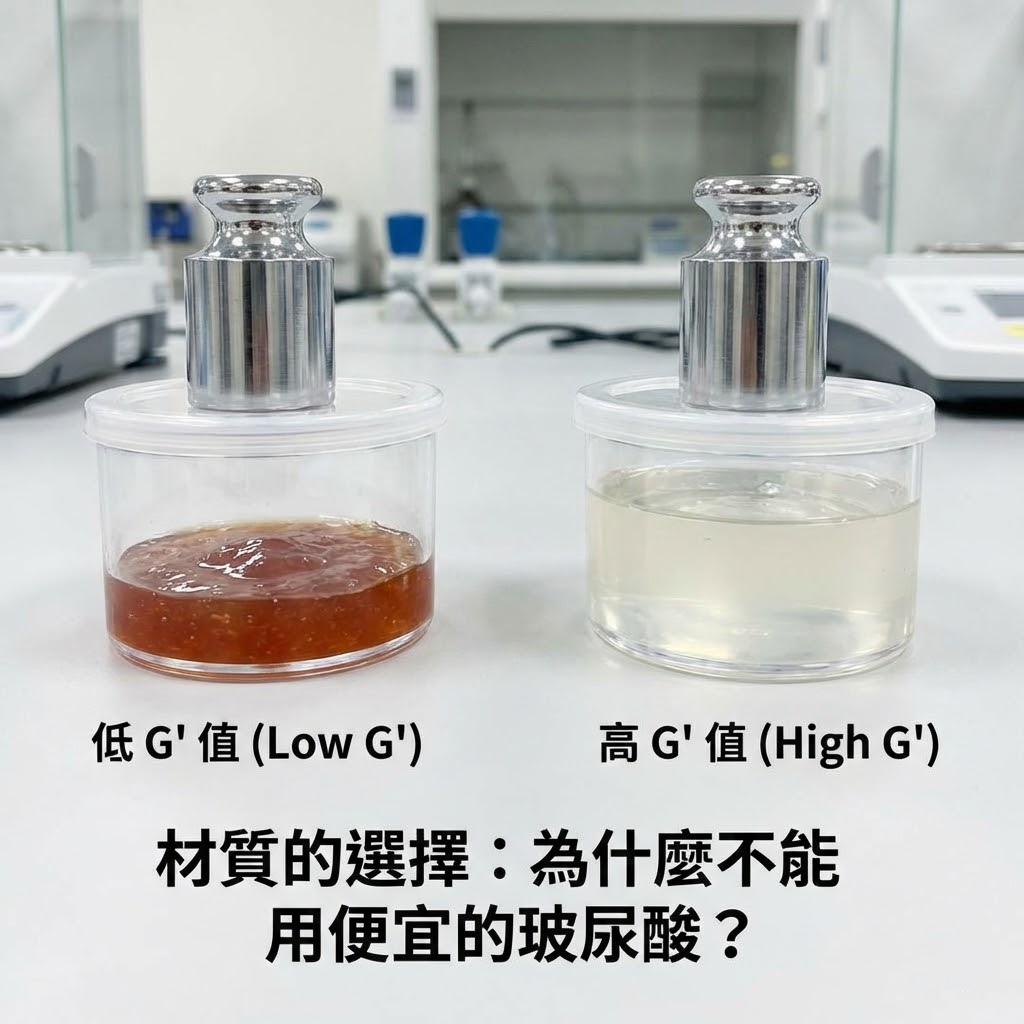 玻尿酸G值比較